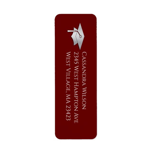 Maroon and Silver Graduation (Front)