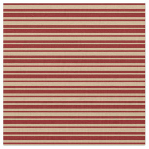 Maroon and Tan Coloured Pattern Fabric