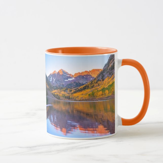 Maroon Bells Alpen Glow Mug (Right)