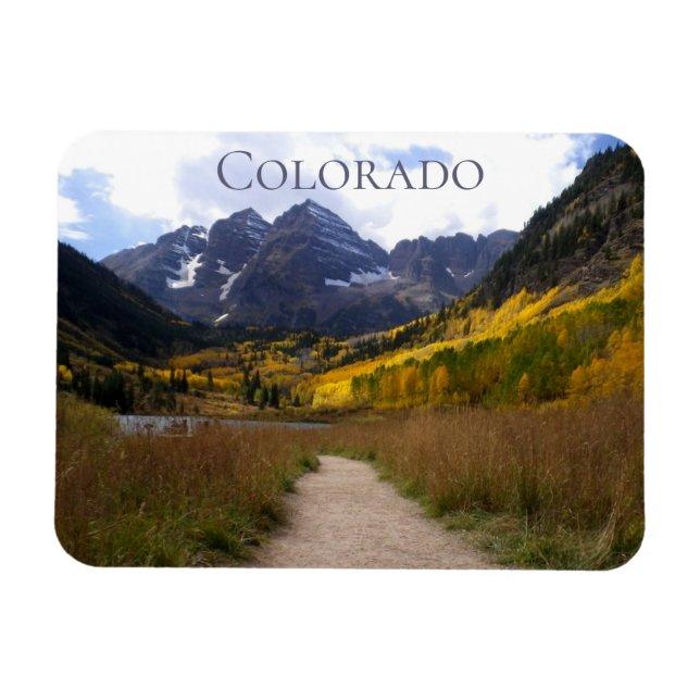 Maroon Bells Colorado Magnet (Horizontal)
