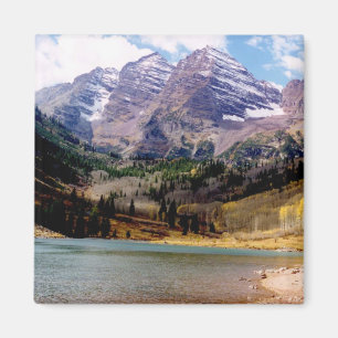 Maroon Bells in Autumn Magnet
