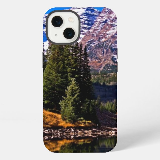 Maroon Bells iPhone Case (Back)