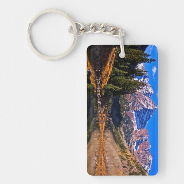 Maroon Bells Key Ring (Front)