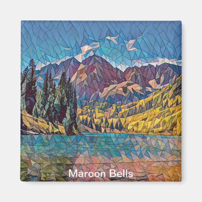 Maroon Bells Magnet (Front)