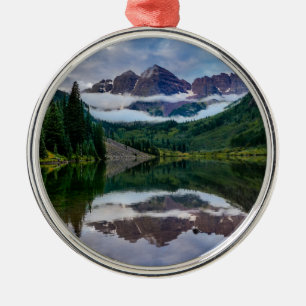 Maroon Bells Metal Tree Decoration