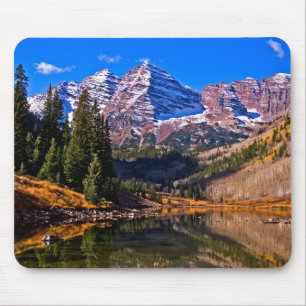 Maroon Bells Mouse Pad