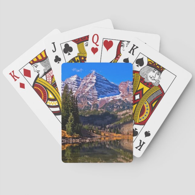 Maroon Bells Playing Cards (Back)