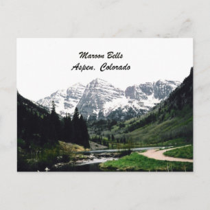 Maroon Bells Postcard