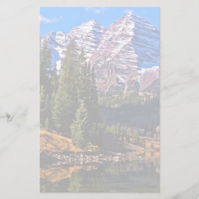 Maroon Bells Stationery (Front)
