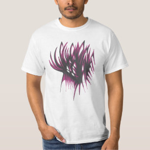Maroon Colorful Abstract Tribal Tattoo Art T-Shirt