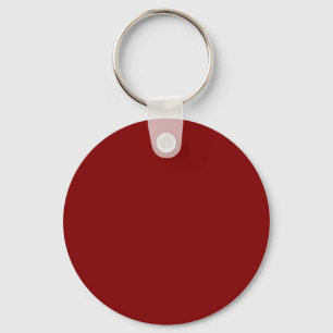 Maroon / Dark Red 800000 with Add Your Name Option Key Ring