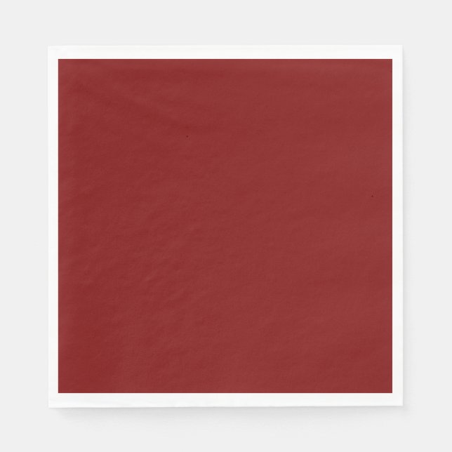 Maroon, dark red colour, napkin (Front)
