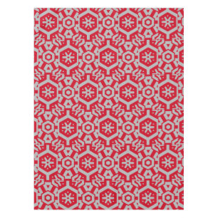 Maroon Grey cd10019 5 Tablecloth