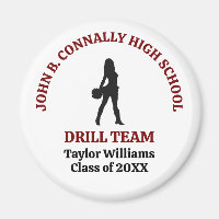 Maroon High School Drill Team Dancer Personalised