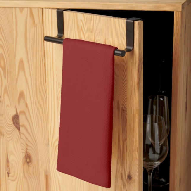 Maroon Kitchen Towel (Thirds Fold)