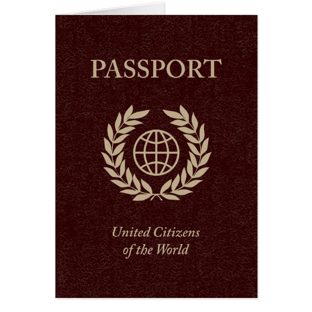 maroon passport (Front)