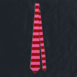 Maroon Red Pink Stripes Design  Tie<br><div class="desc">Maroon dark red and pink stripes decorative horizontal seamless repeat pattern Design</div>