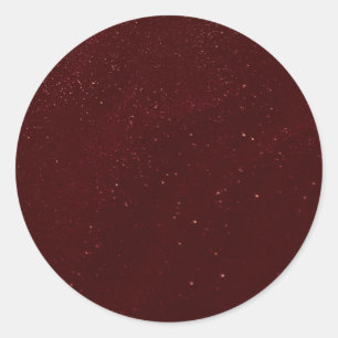Maroon Sand Classic Round Sticker