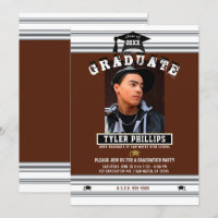 Maroon White & Silver Graduation Photo Party 