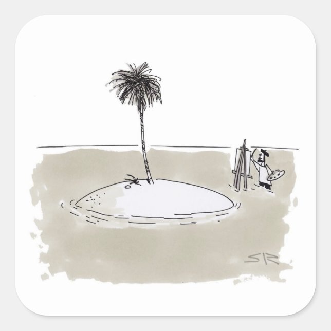 Marooned Painter stickers (Front)