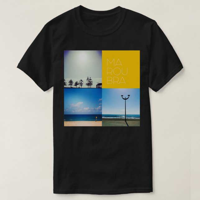 Maroubra Beach T-Shirt (Design Front)