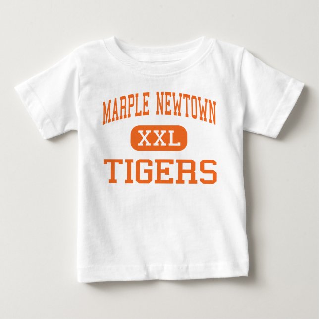 Marple Newtown - Tigers - High - Newtown Square Baby T-Shirt (Front)