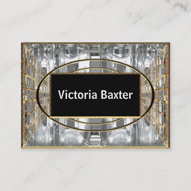 Marquea Glace  Customisable Business Card (Front)