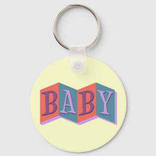 Marquee Baby Key Ring