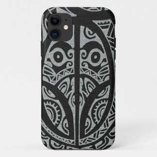 Marquesas style Kulture Tattoo Iphone Case