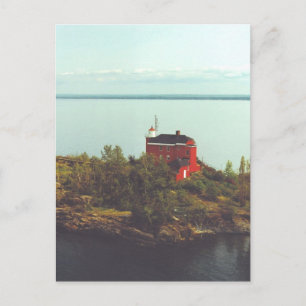 Marquette Harbour Lighthouse Postcard