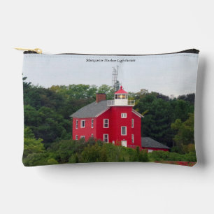 Marquette Harbour Lighthouse zipper bag