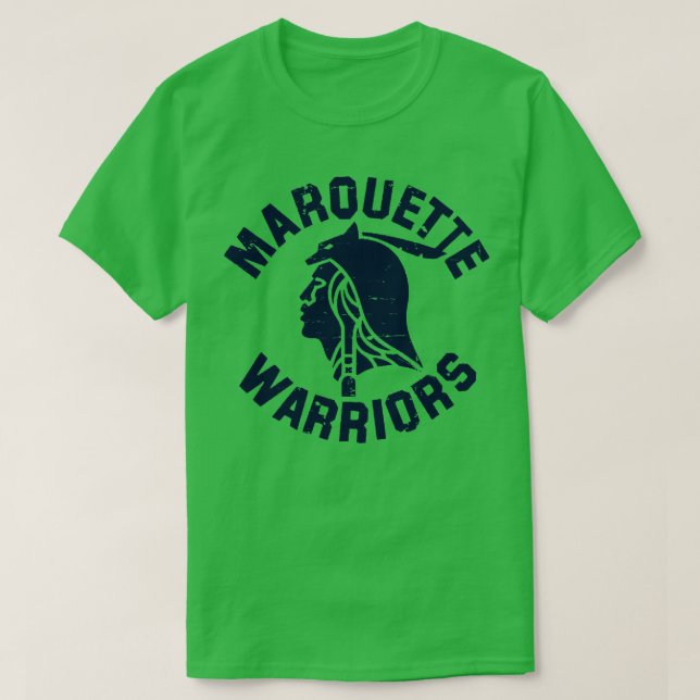 Marquette Warriors Navy Phone Case T-Shirt (Design Front)