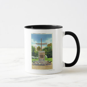 Marquis de Montcalm Monument Scene Mug