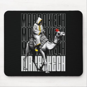 Marrakech Camel Sunset Morocco Flag Marrakesh Love Mouse Pad