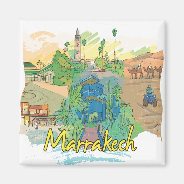 Marrakech Magnet (Front)