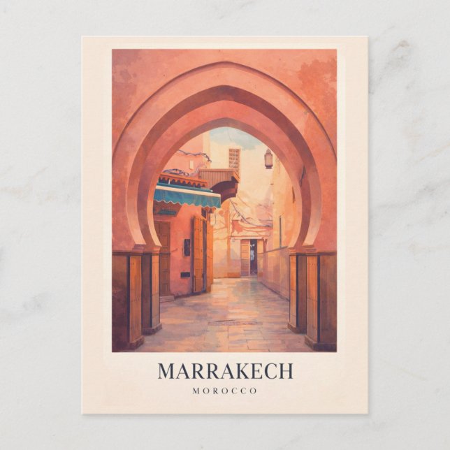 Marrakech Postcard (Front)