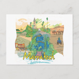 Marrakech Postcard