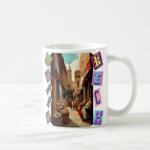 Marrakech Souk Serenade: A Journey Through Time an Coffee Mug