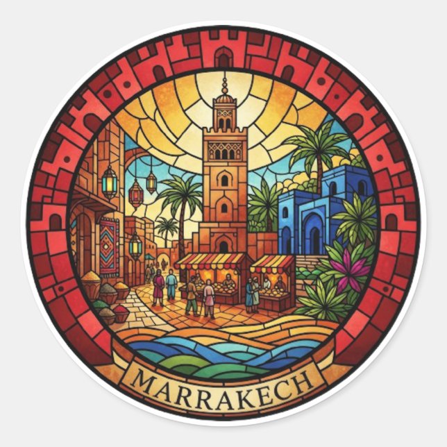MARRAKECH Sticker (Front)
