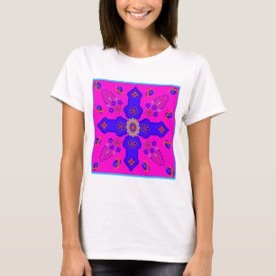 Marrakesh Arabesque inspired ribbon eggs bright T-Shirt