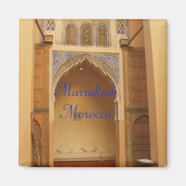 Marrakesh, Morocco Magnet (Front)
