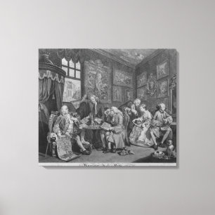 Marriage a la Mode Canvas Print