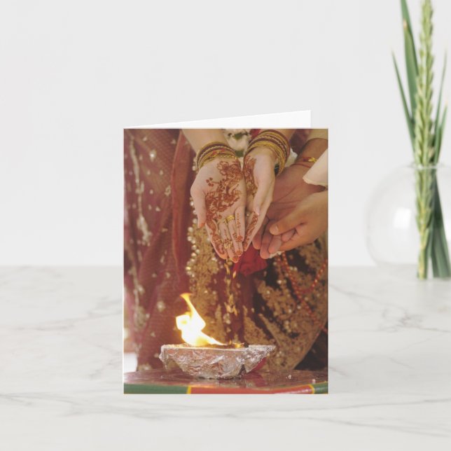 Marriage Ceremony Notecard (Front)
