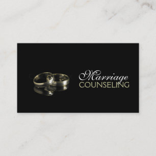 Marriage Counseling Couple Therapist Coach Business Card