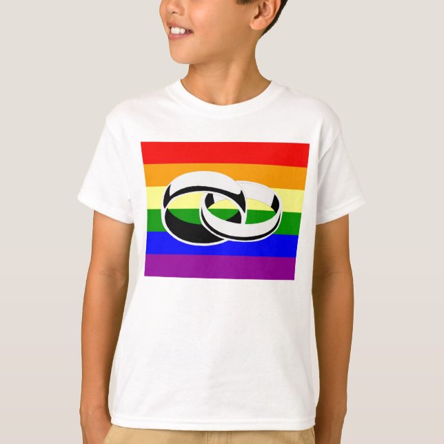 Marriage equality gay pride t-shirt (Front)