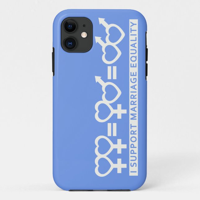 Marriage Equality / One Love custom iPhone case (Back)