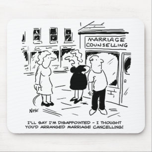 Marriage Guidance Counselling, not Cancelling Mouse Pad