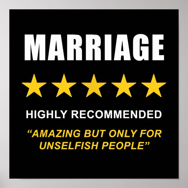 Marriage – Highly Recommended: Couples Poster (Front)