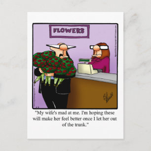 Marriage Humour Postcard "Spectickles"