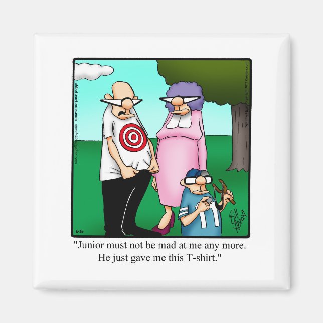 Marriage Humour Refrigerator Magnet (Front)